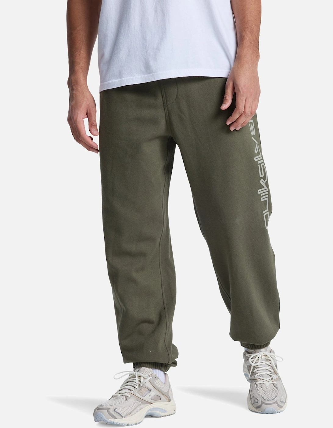 Mens Graphic Jogger Elasticated Joggers, 2 of 1