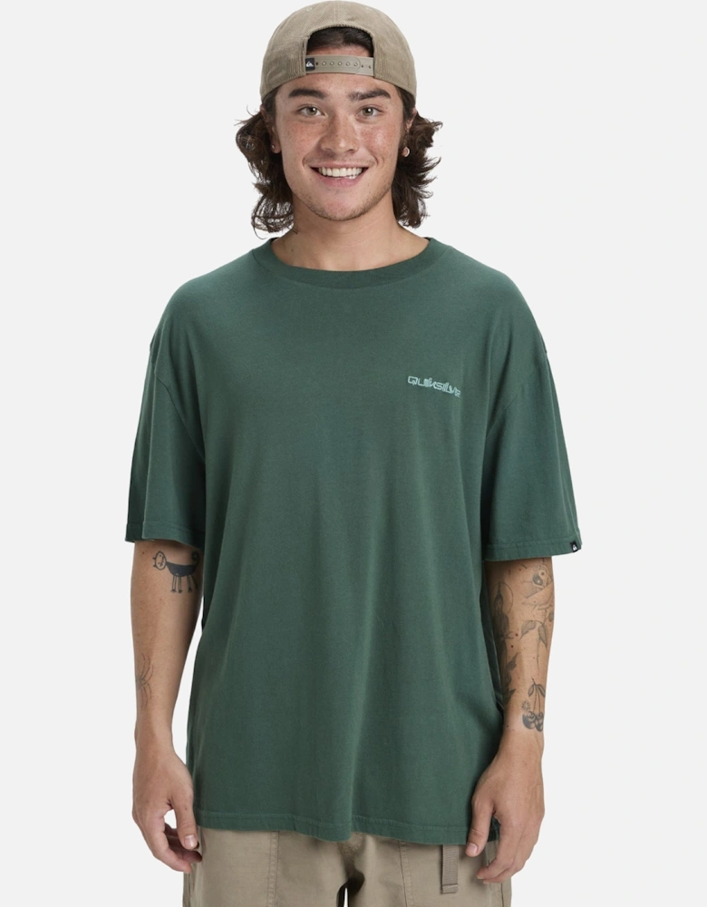 Mens Salt Water Short Sleeve T-Shirt - China Blue