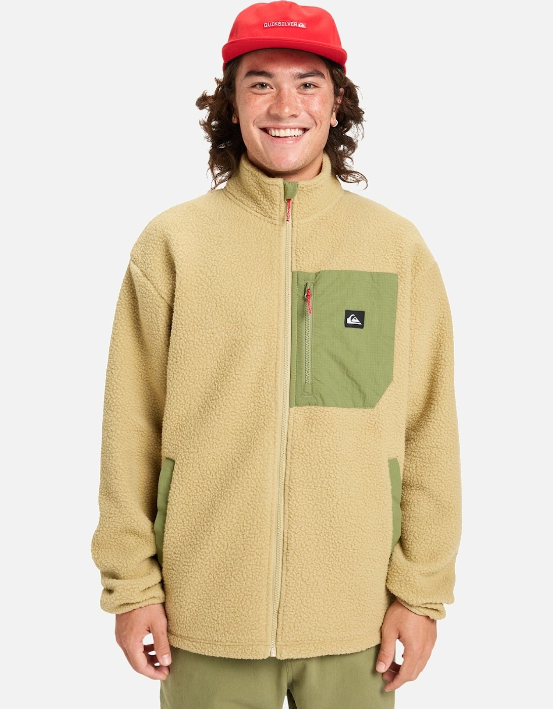 Mens Clean Coast Breathable Full Zip Fleece, 2 of 1