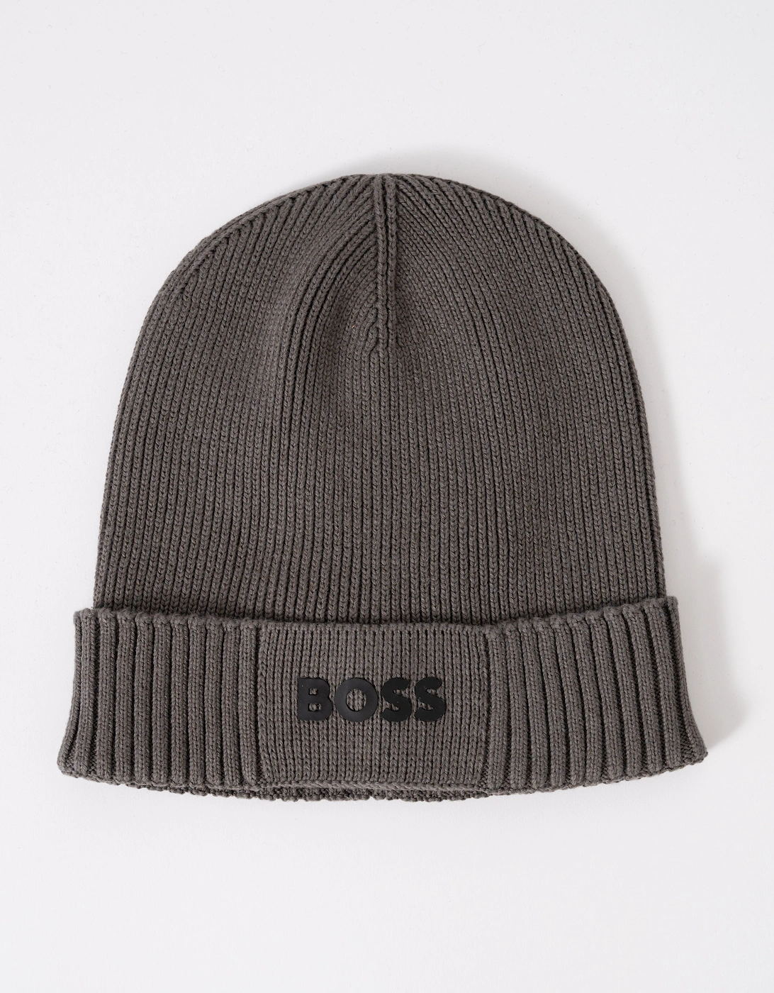 BOSS Green Asic-X Mens Beanie - Light/Pastel Grey 056, 2 of 1