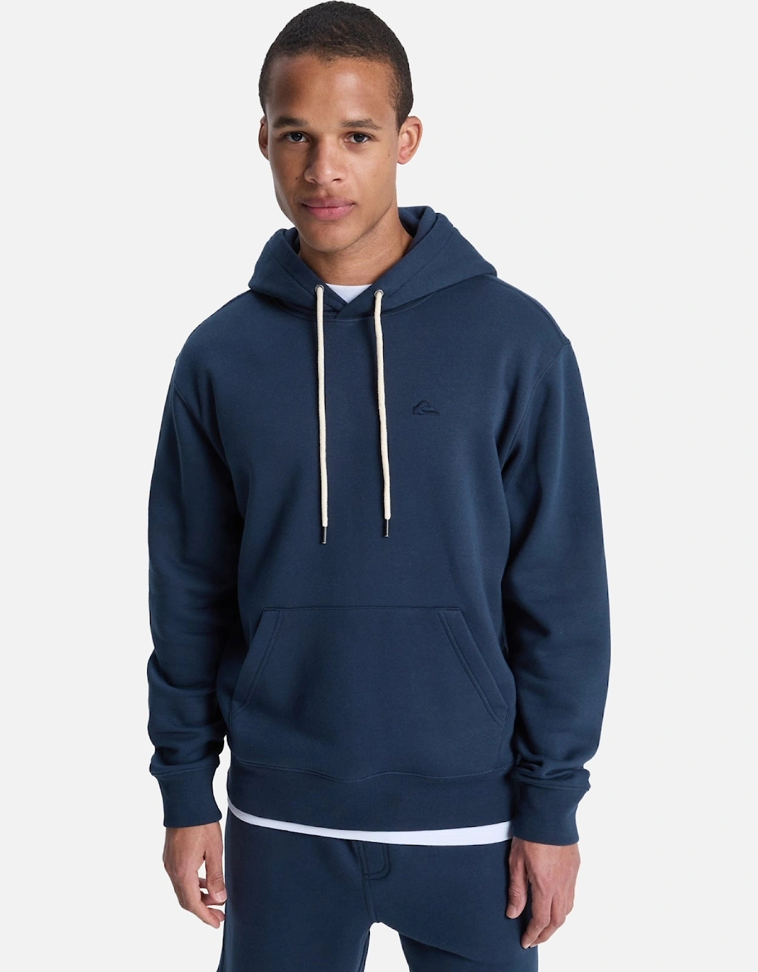 Mens Salt Water Embroidered Hoodie, 2 of 1