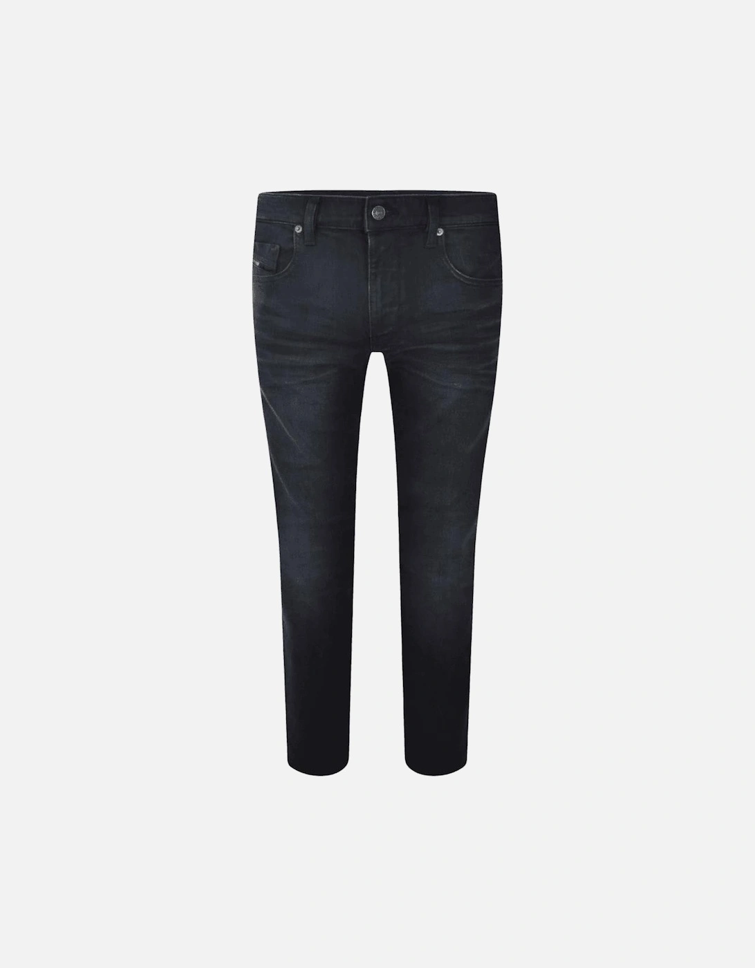 2019 D-STRUKT Slim Fit Dark Indigo Blue Jeans, 5 of 4