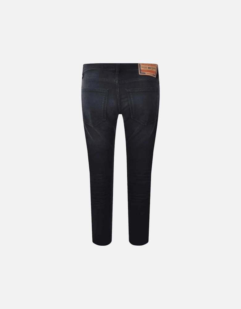 2019 D-STRUKT Slim Fit Dark Indigo Blue Jeans