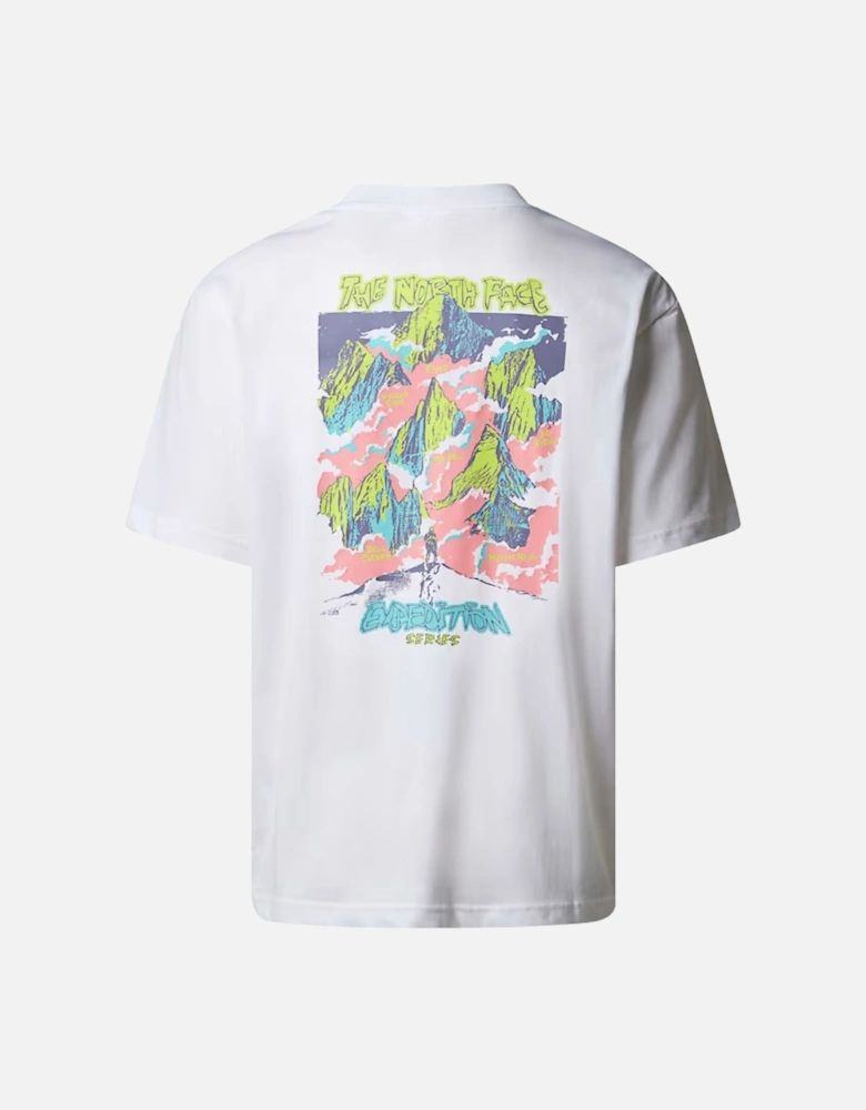 U Expedition Celebration Oversized T-Shirt – White