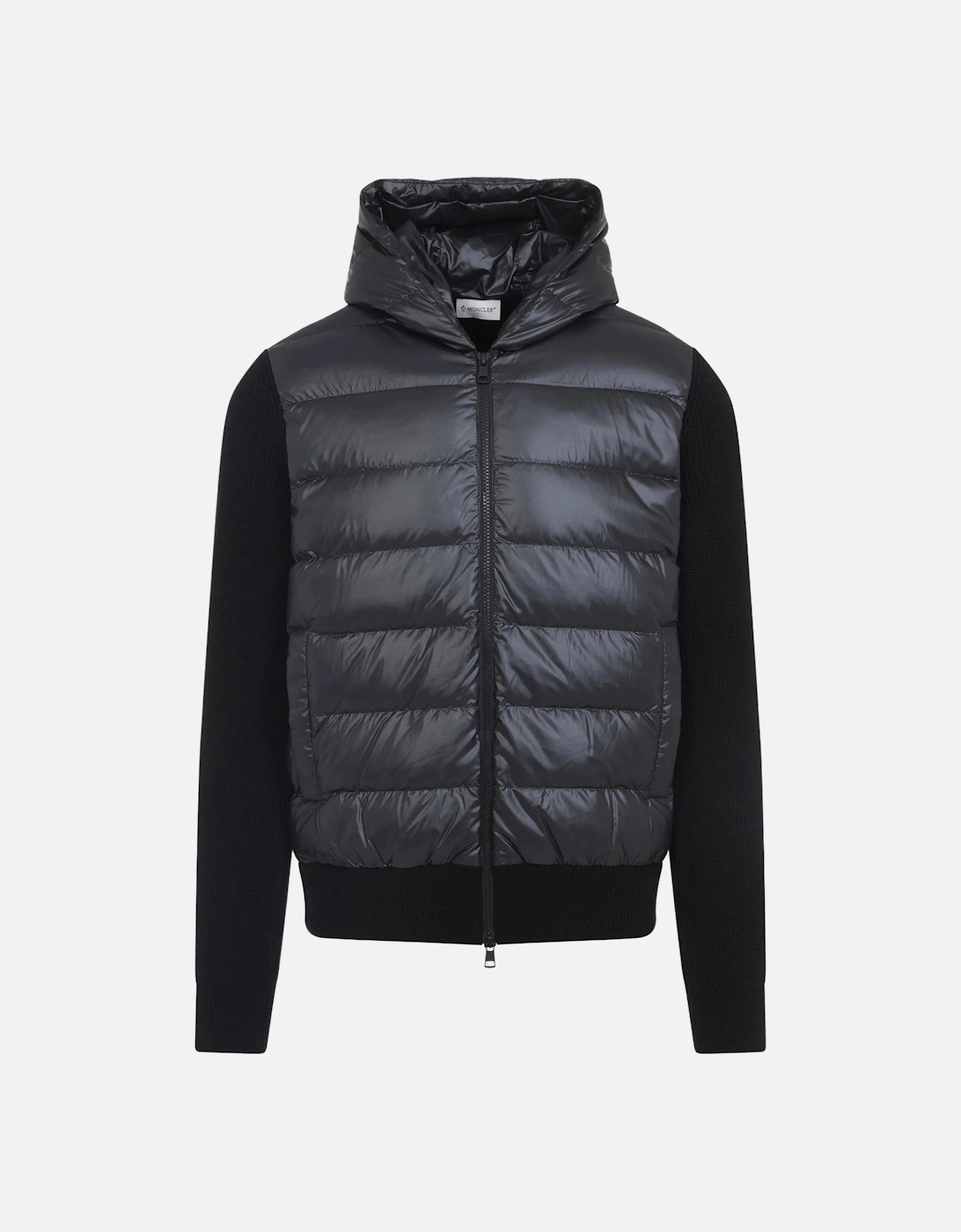 Hooded Hybrid Cardigan Black, 5 of 4
