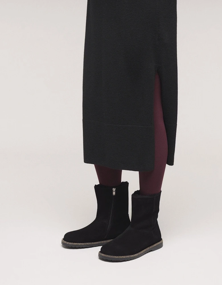 Womens Uppsala Zip Shearling
