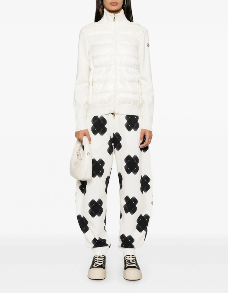 WOMENS ZIP UP HYBRID CARDIGAN