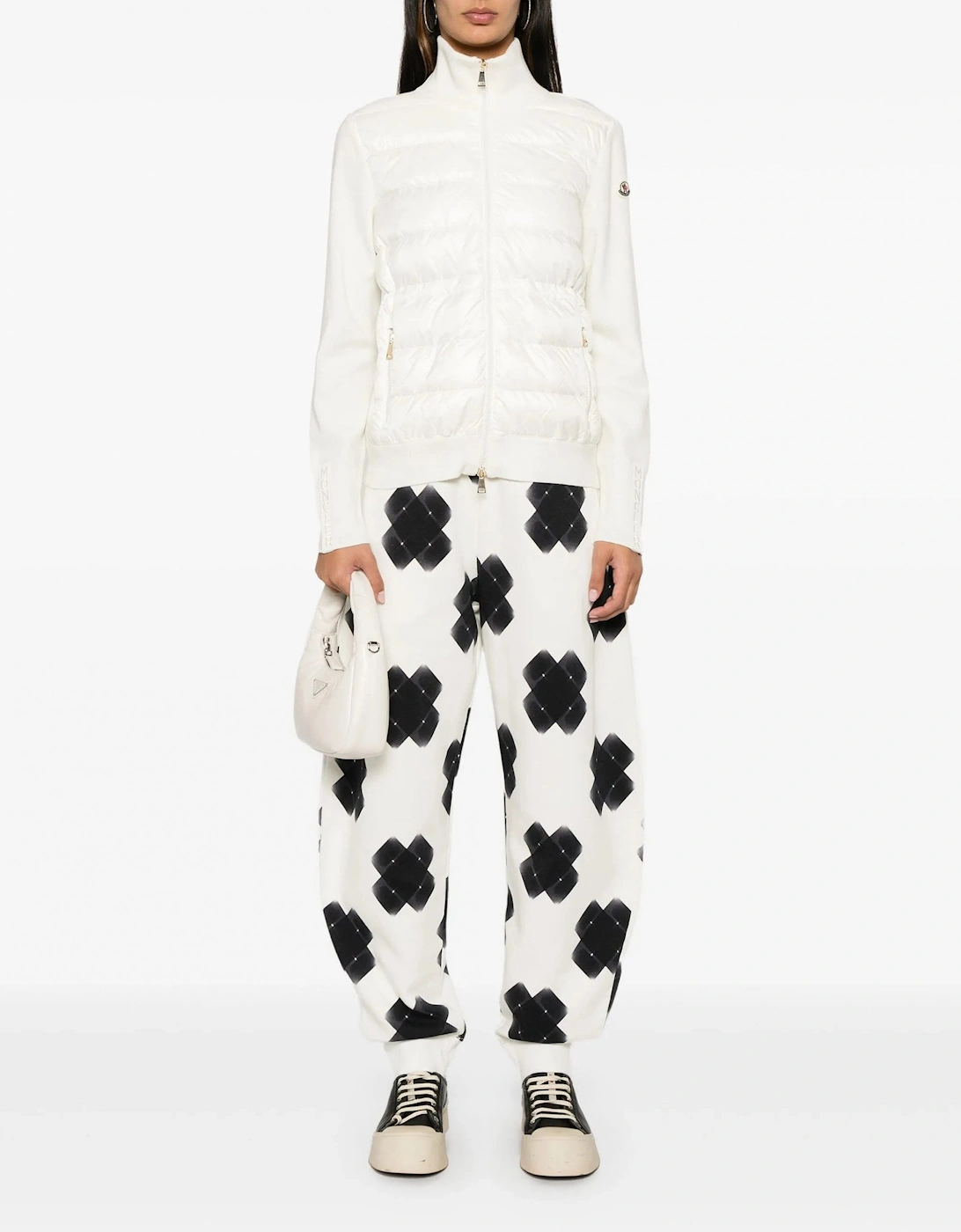 WOMENS ZIP UP HYBRID CARDIGAN
