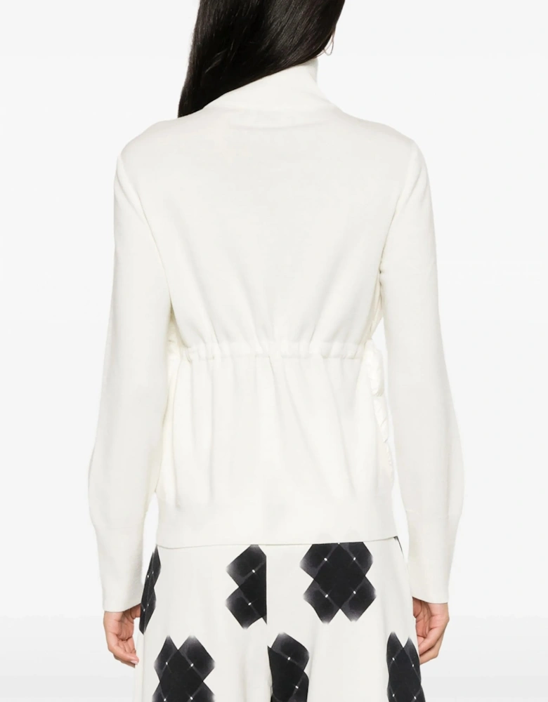 WOMENS ZIP UP HYBRID CARDIGAN