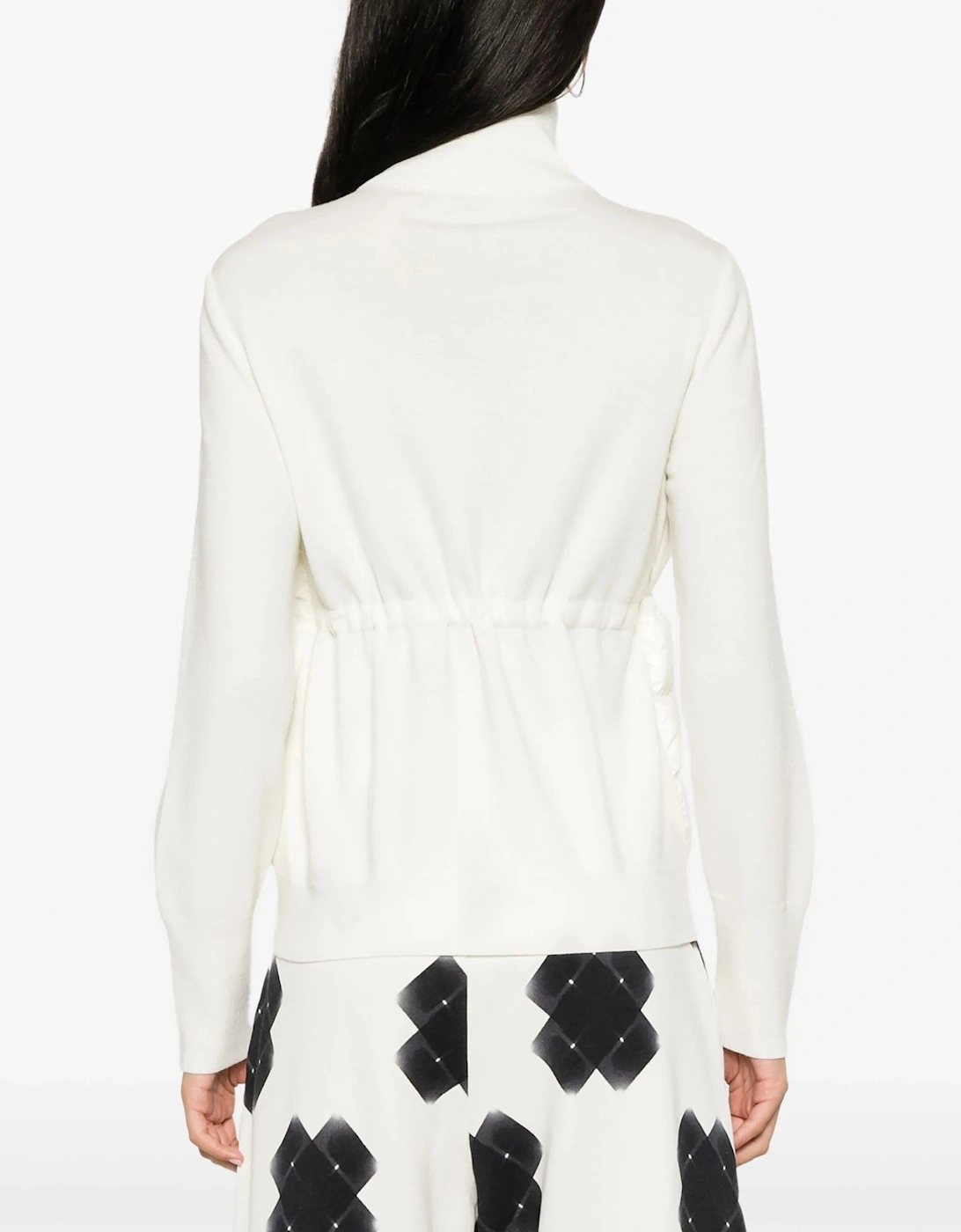 WOMENS ZIP UP HYBRID CARDIGAN