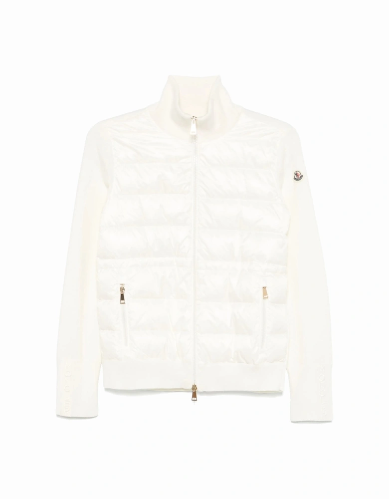 WOMENS ZIP UP HYBRID CARDIGAN