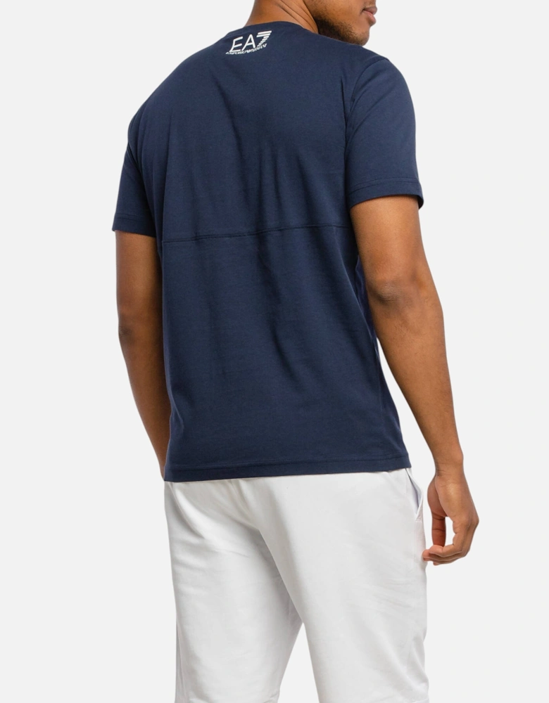 EA7 6KPT23 Mens T Shirts Crew Neck Emporio Tee Casual Summer Cotton Tops