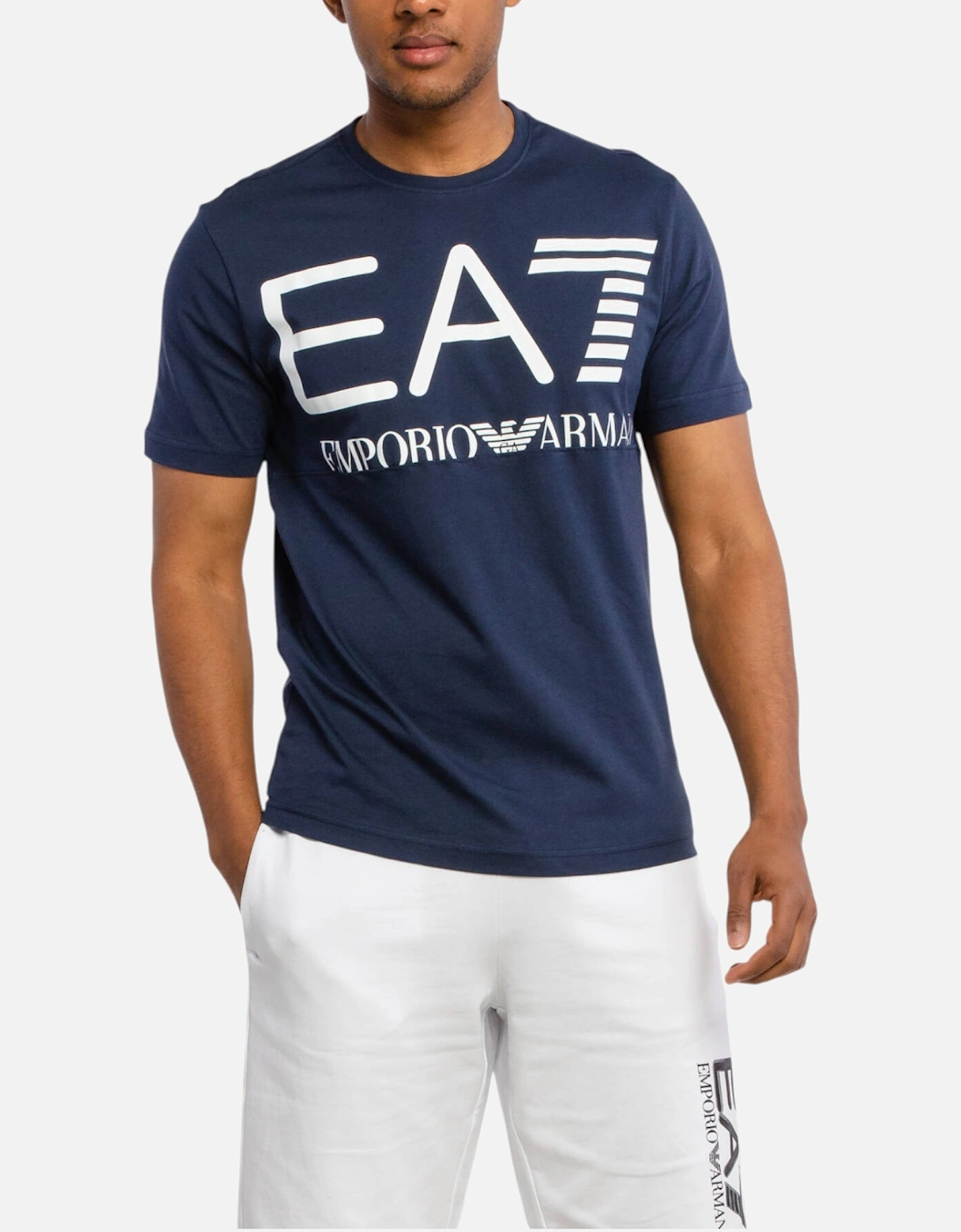 EA7 6KPT23 Mens T Shirts Crew Neck Emporio Tee Casual Summer Cotton Tops