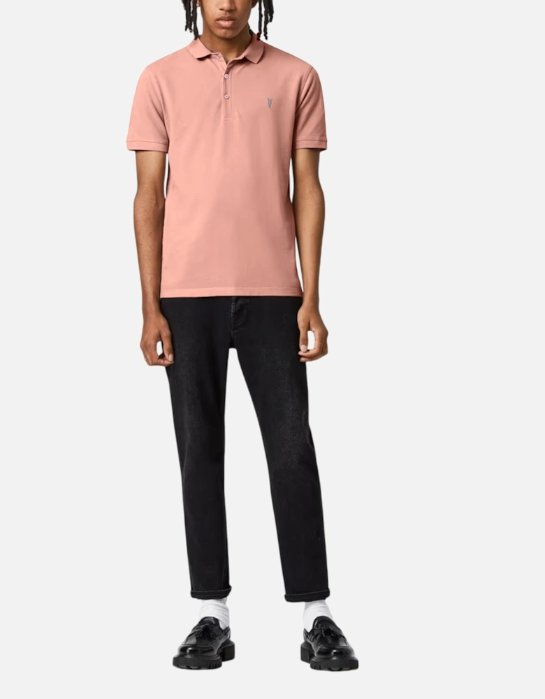 All Saints Mens Polo Shirt Reform Summer Pique Casual Short Sleeve Pullover Tee