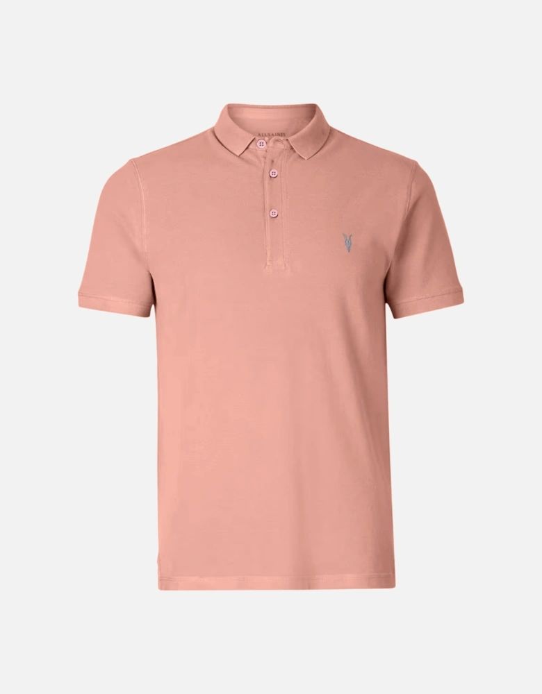 All Saints Mens Polo Shirt Reform Summer Pique Casual Short Sleeve Pullover Tee