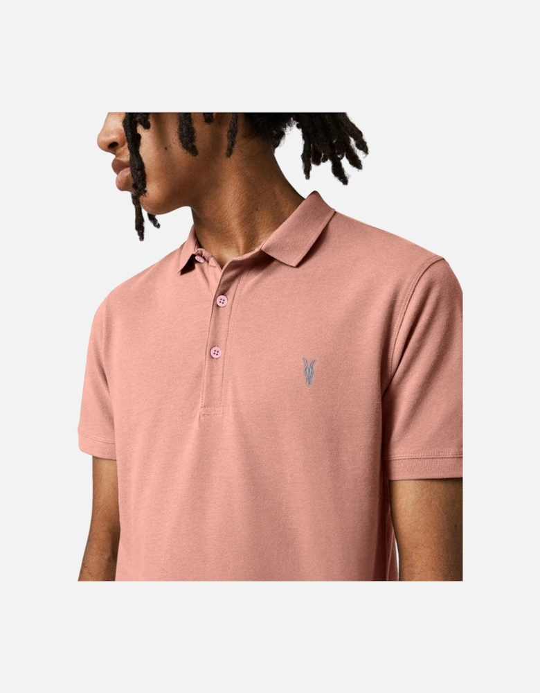 All Saints Mens Polo Shirt Reform Summer Pique Casual Short Sleeve Pullover Tee