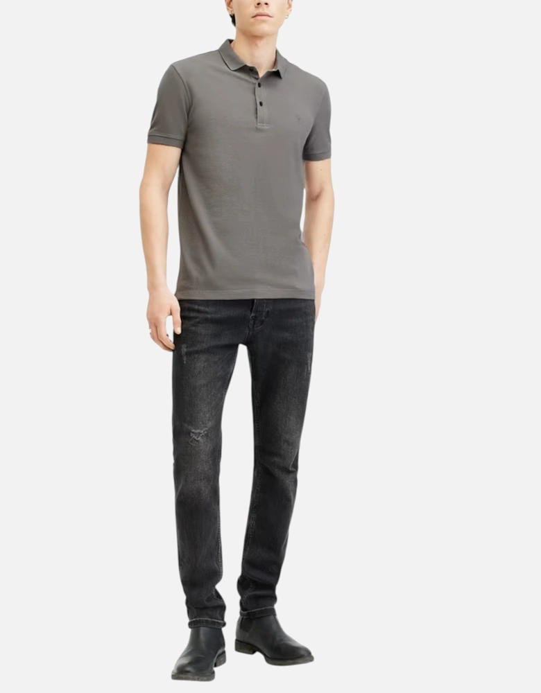 All Saints Mens Polo Shirt Reform Summer Pique Casual Short Sleeve Pullover Tee