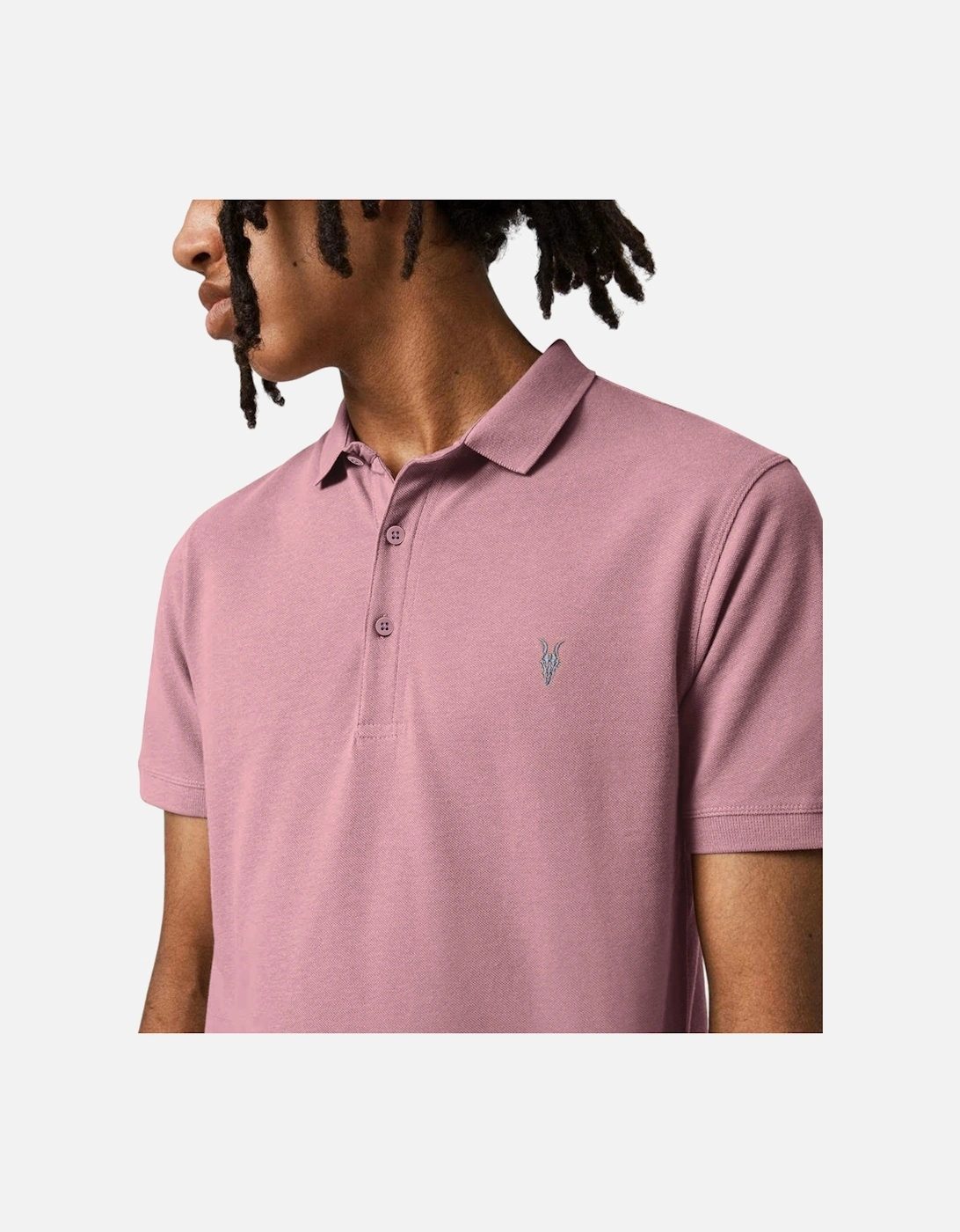 All Saints Mens Polo Shirt Reform Summer Pique Casual Short Sleeve Pullover Tee