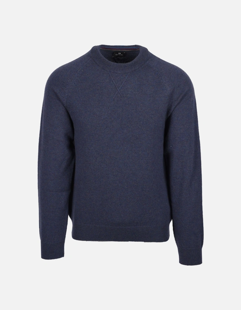 Crew Neck Sweatshirt Dark Violet