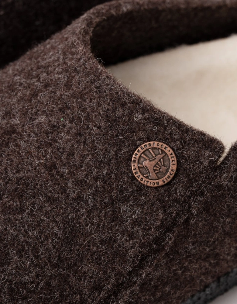 Birkenstock Zermatt Shearling FE Womens Clogs - Mocha