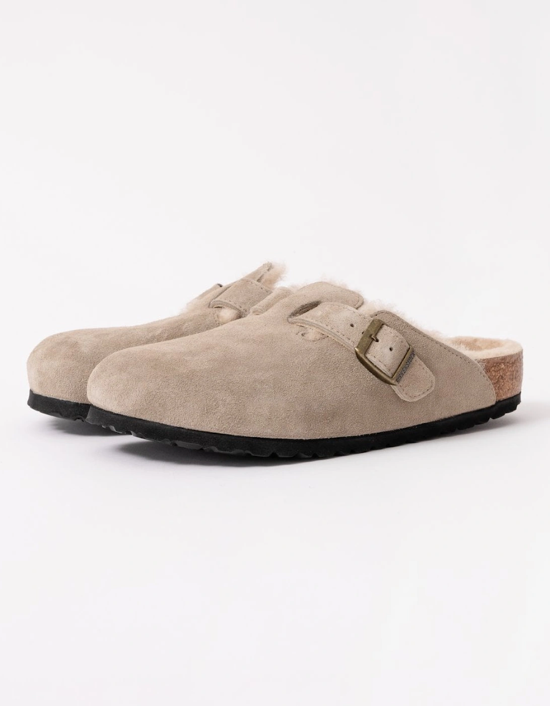 VL Sheepskin Womens Clogs - Taupe, 6 of 5