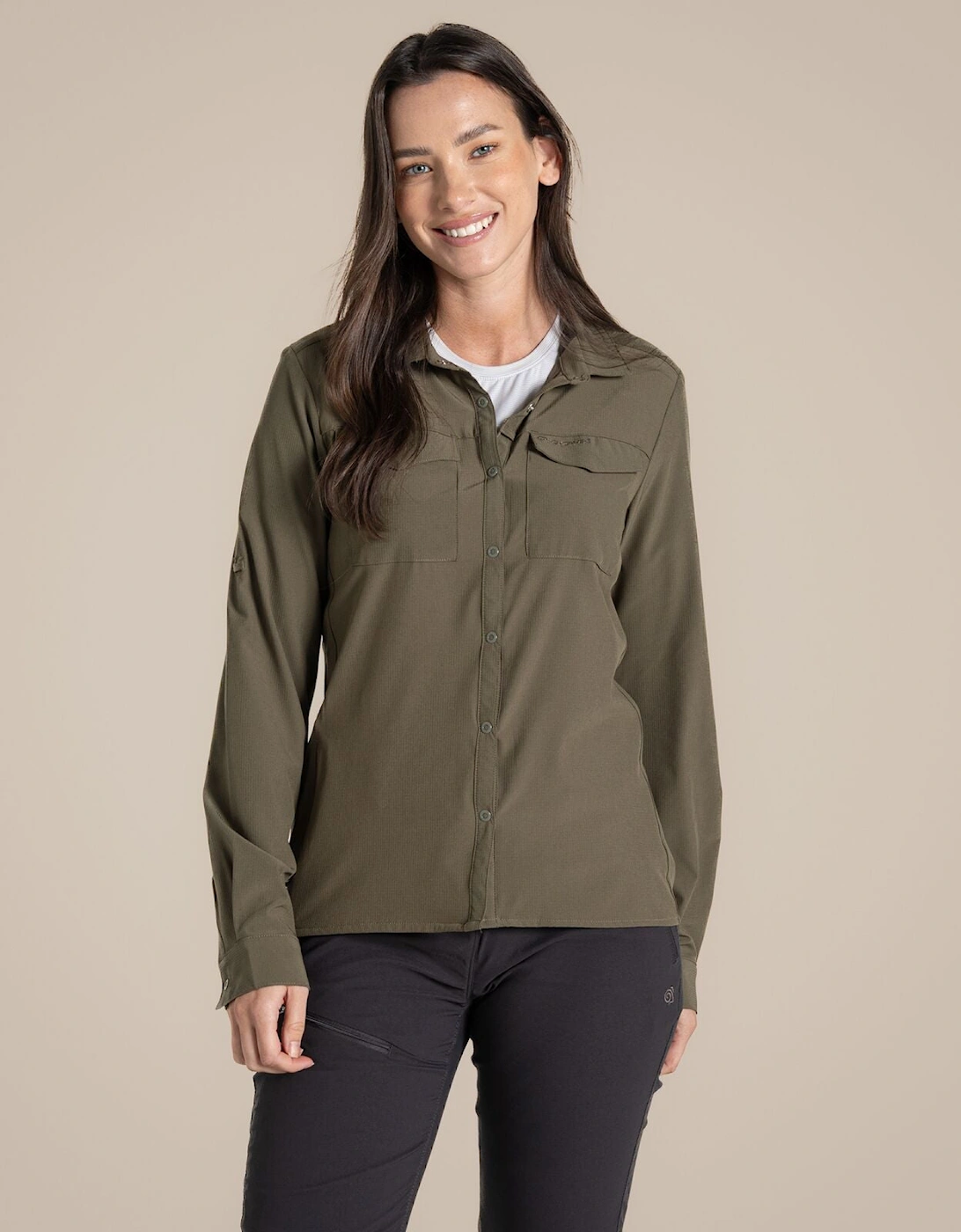 Womens NosiLife Pro 3 UPF Long Sleeve Shirt, 2 of 1