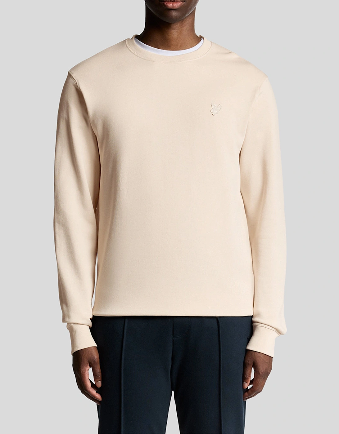 Lyle & Scott Tonal Superfine Crew Neck Sweat