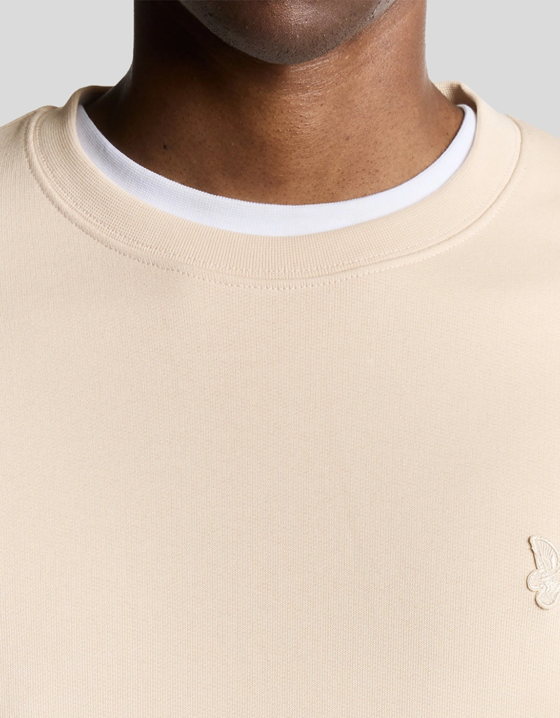 Lyle & Scott Tonal Superfine Crew Neck Sweat