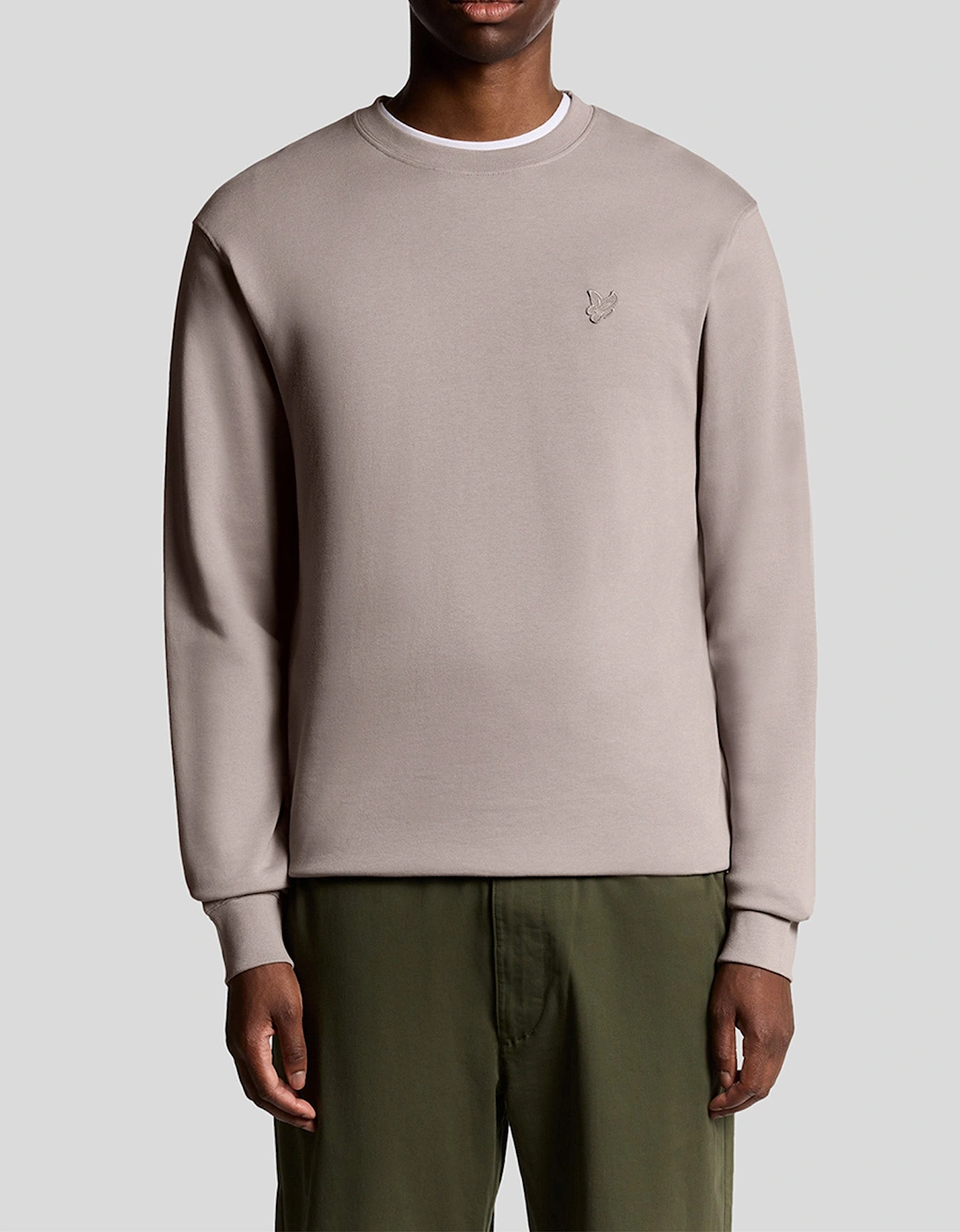 Lyle & Scott Tonal Superfine Crew Neck Sweat