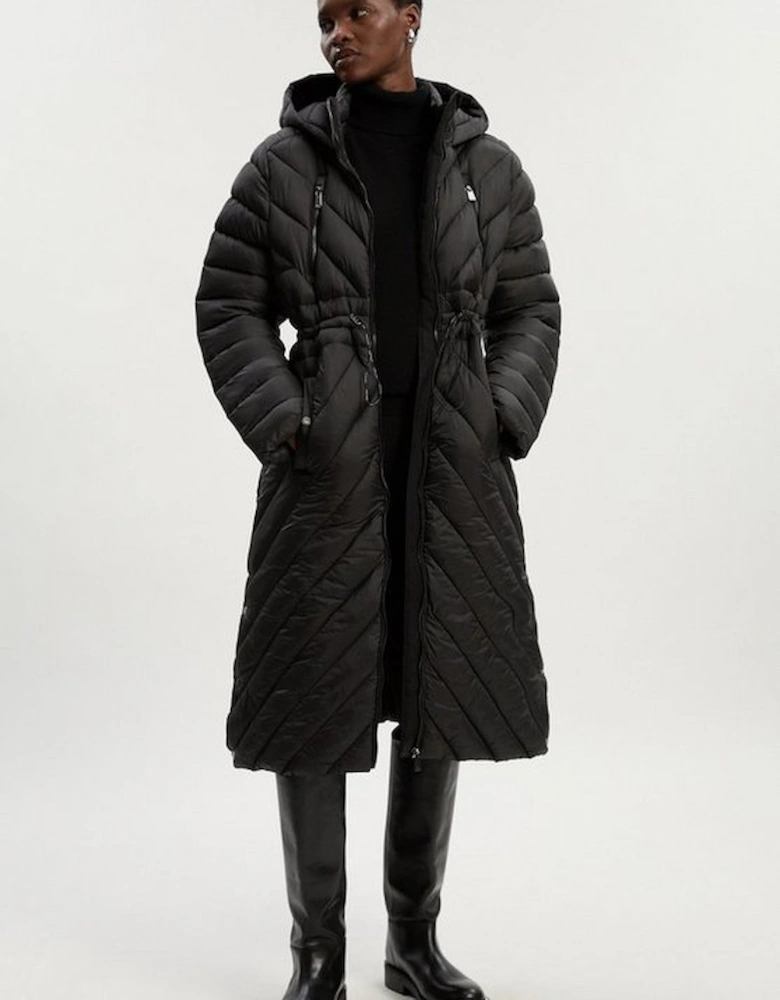 Petite Lightweight Knee Length Packable Coat