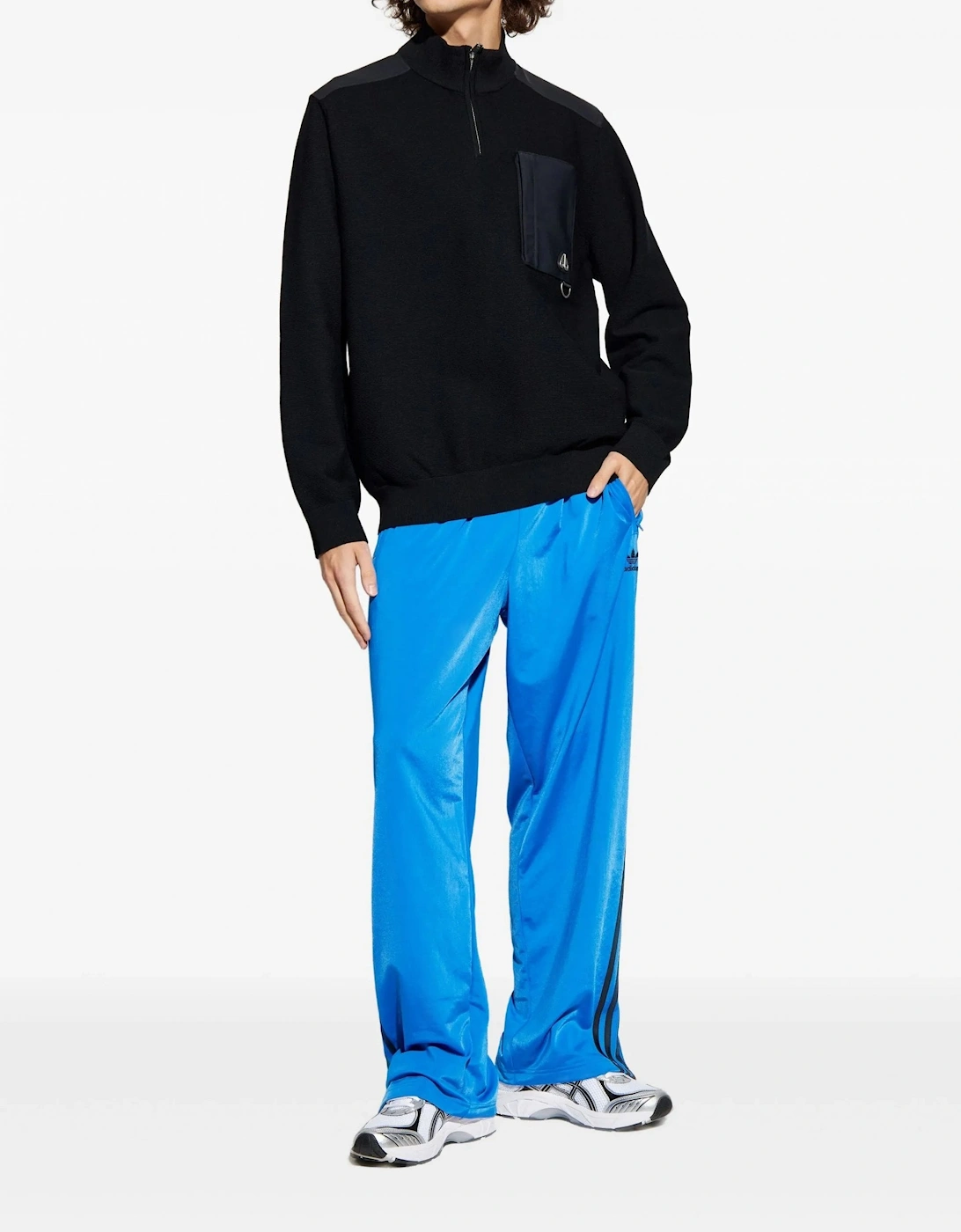 Elowan 1/4 Zip Sweater Black