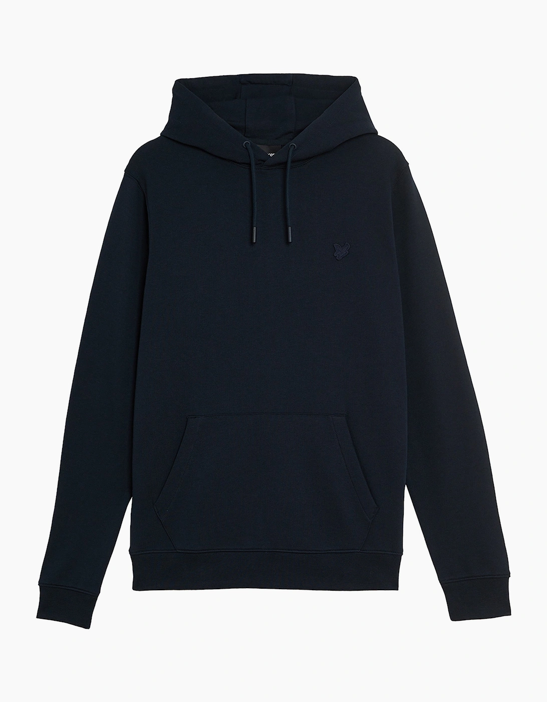 Lyle And Scott Men's Navy Lyle & Scott Tonal Superfine Overhead Hoodie  44 XX-Large