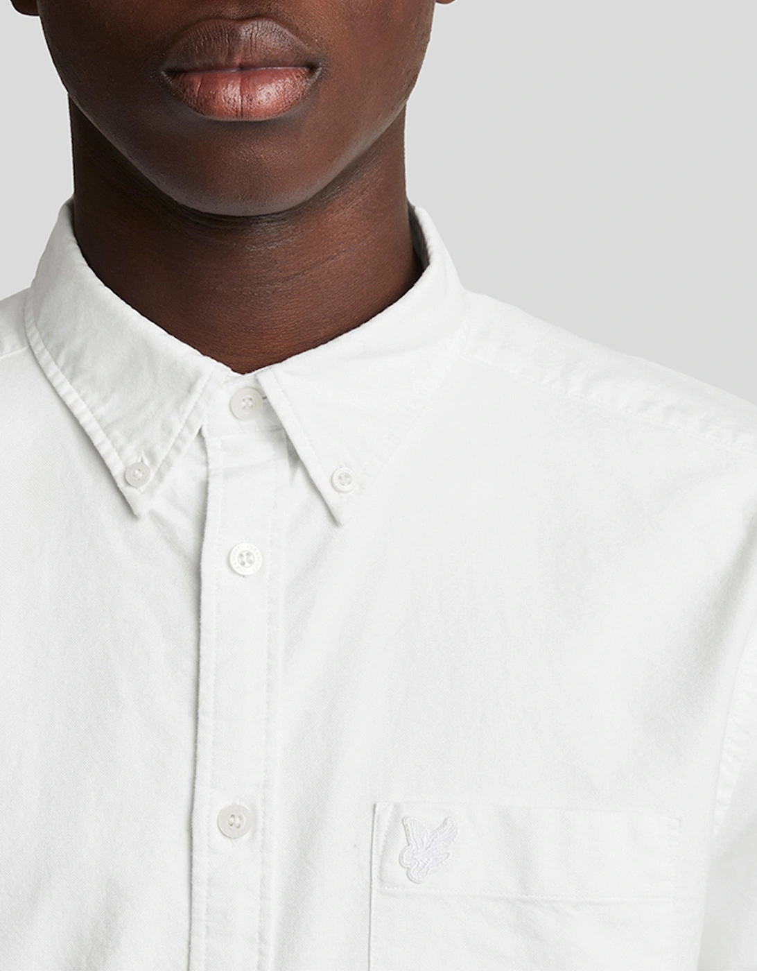 Lyle & Scott Tonal Plain Oxford Shirt