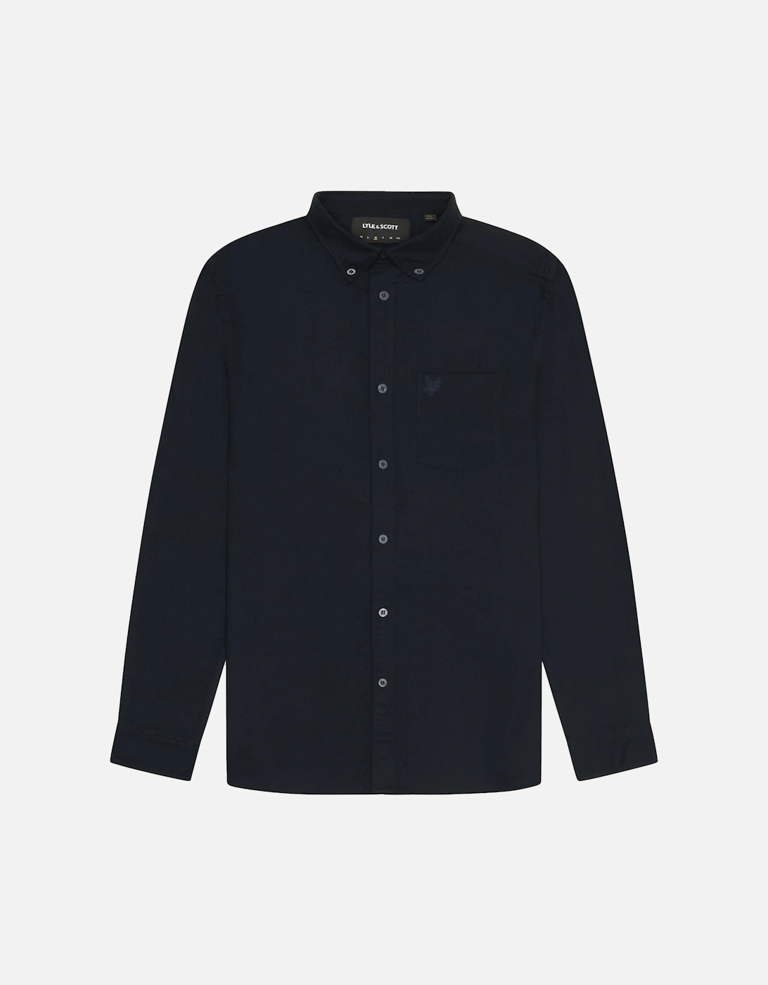 Lyle & Scott Tonal Plain Oxford Shirt, 2 of 1