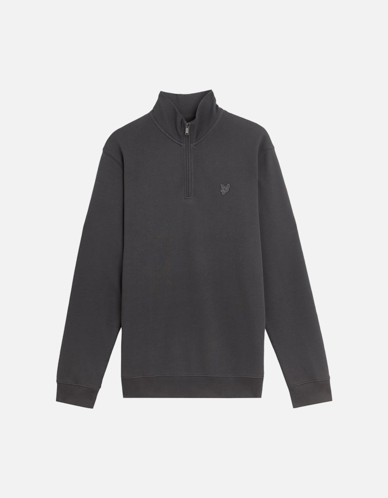 Lyle & Scott Tonal Superfine Quarter Zip Sweatshirt