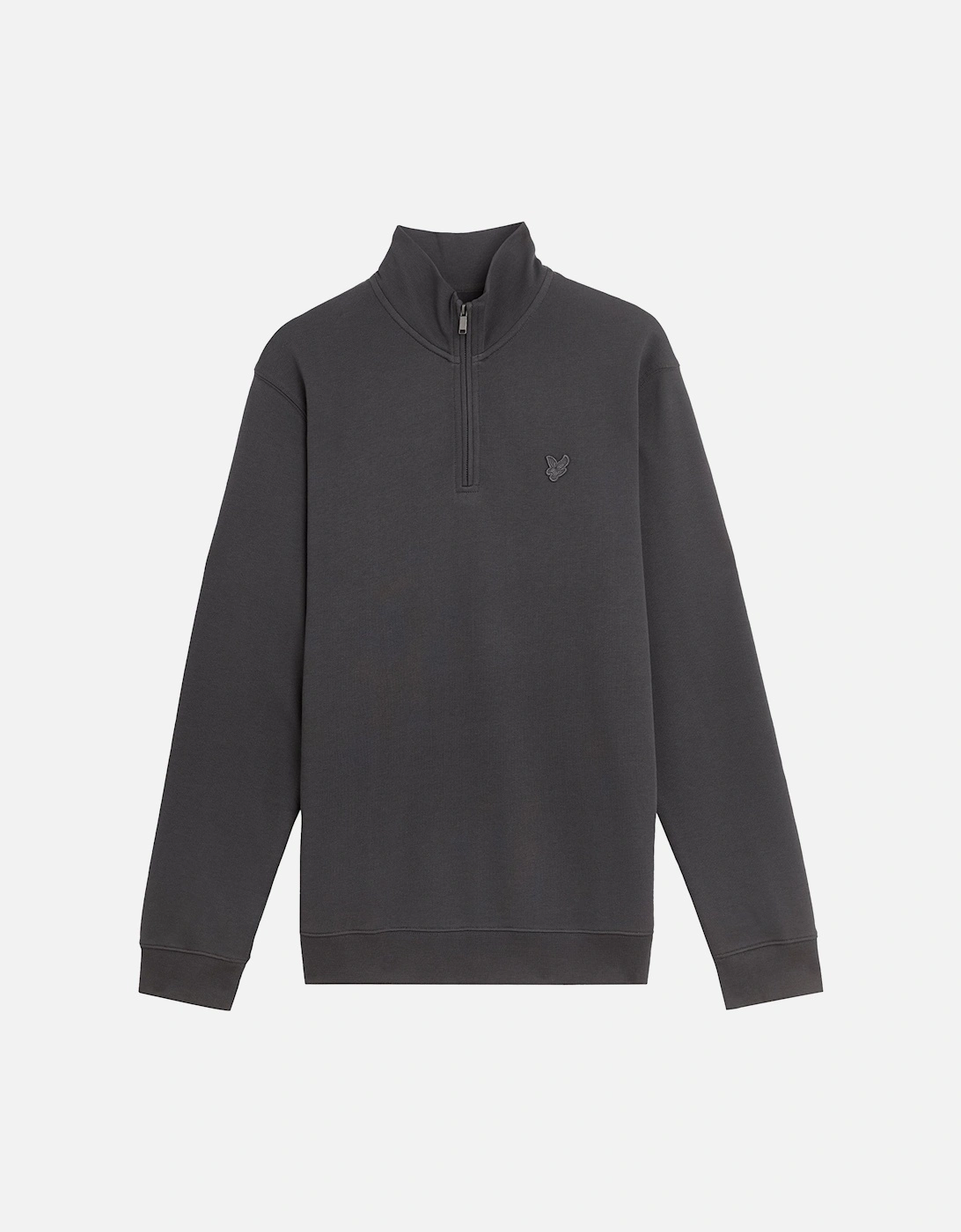Lyle & Scott Tonal Superfine Quarter Zip Sweatshirt, 5 of 4