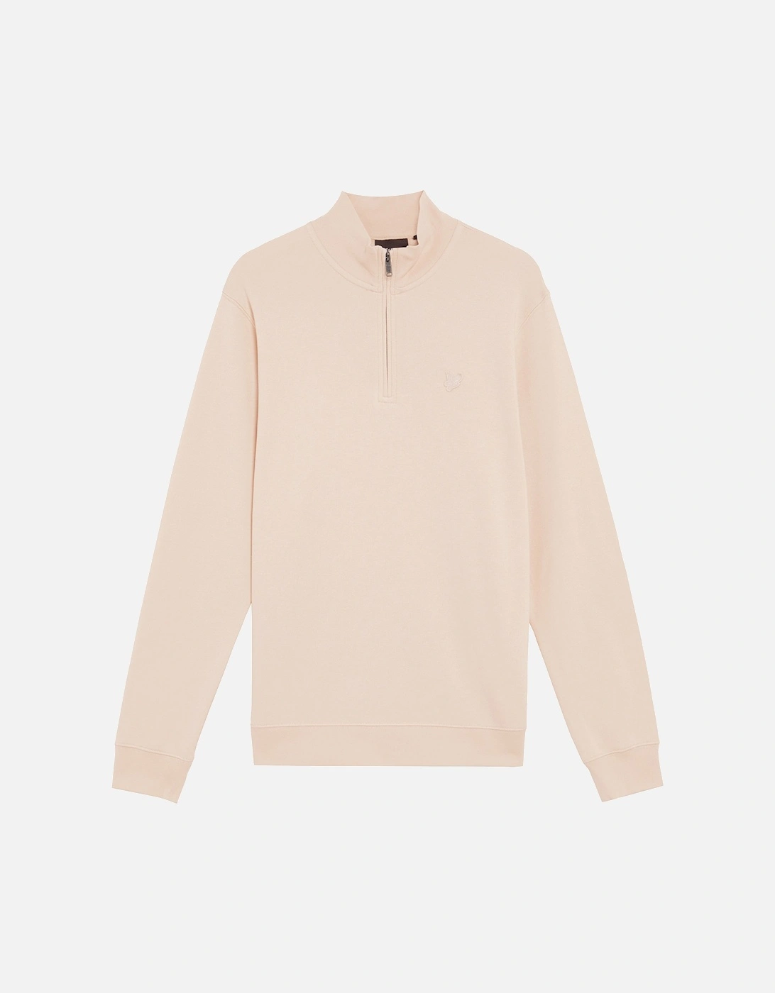 Lyle & Scott Tonal Superfine Quarter Zip Sweatshirt, 5 of 4