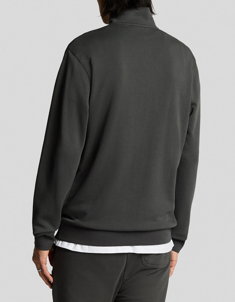 Lyle & Scott Tonal Superfine Quarter Zip Sweatshirt