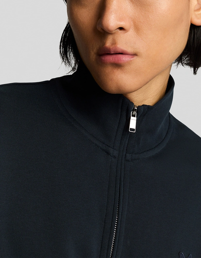 Lyle & Scott Tonal Superfine Quarter Zip Sweatshirt