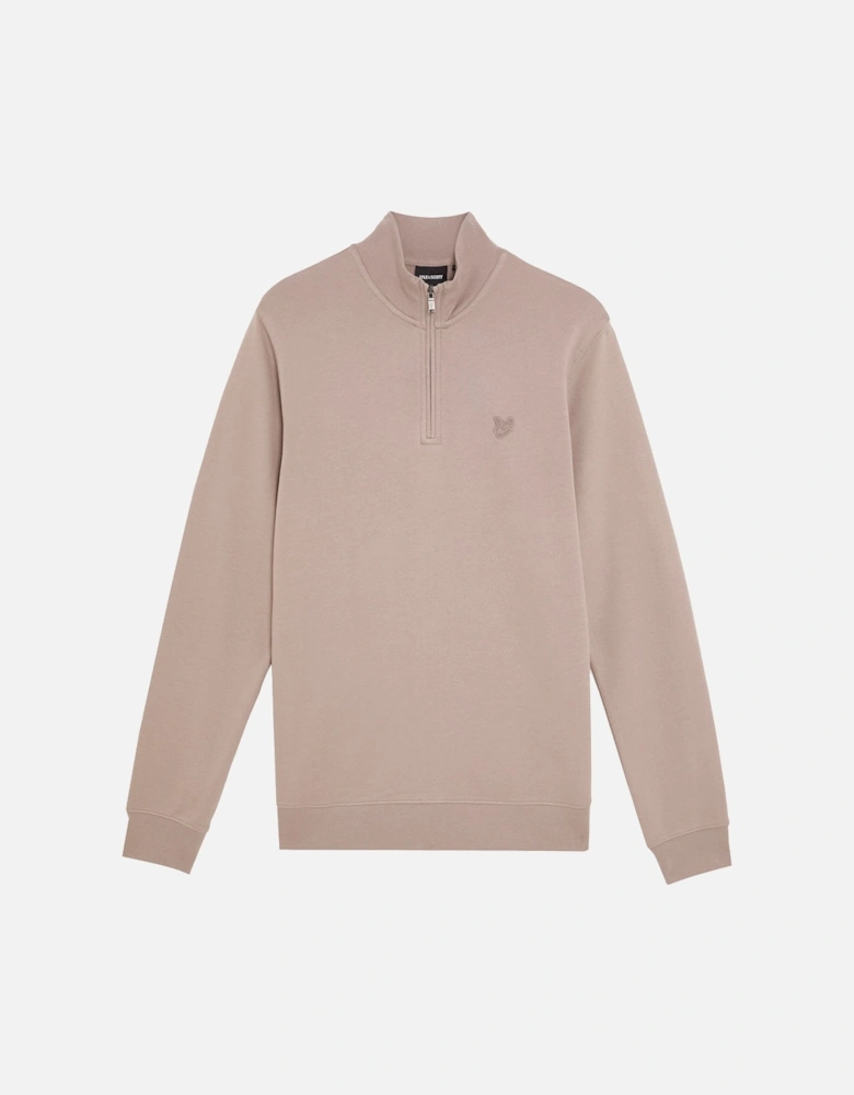 Lyle & Scott Tonal Superfine Quarter Zip Sweatshirt