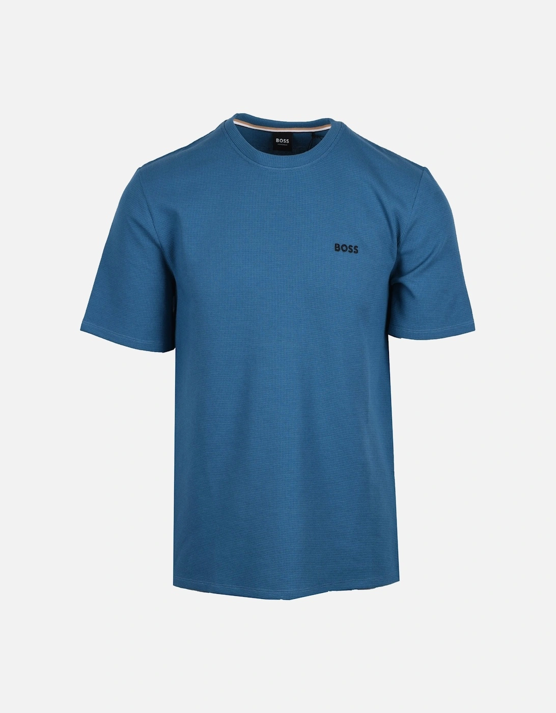 Boss Black Waffle T-Shirt Open Blue, 4 of 3