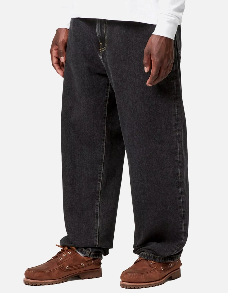 Aaron Pant Black Stone Washed