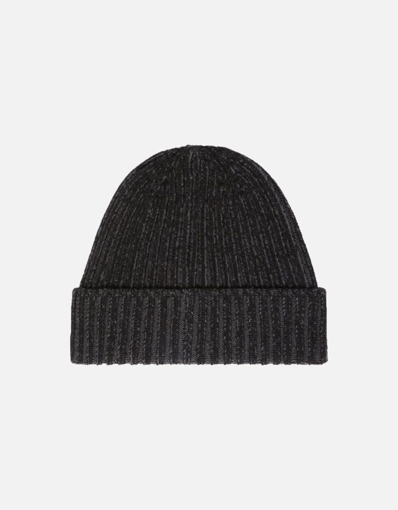 Plated Watch Hat Black/Tornado Grey