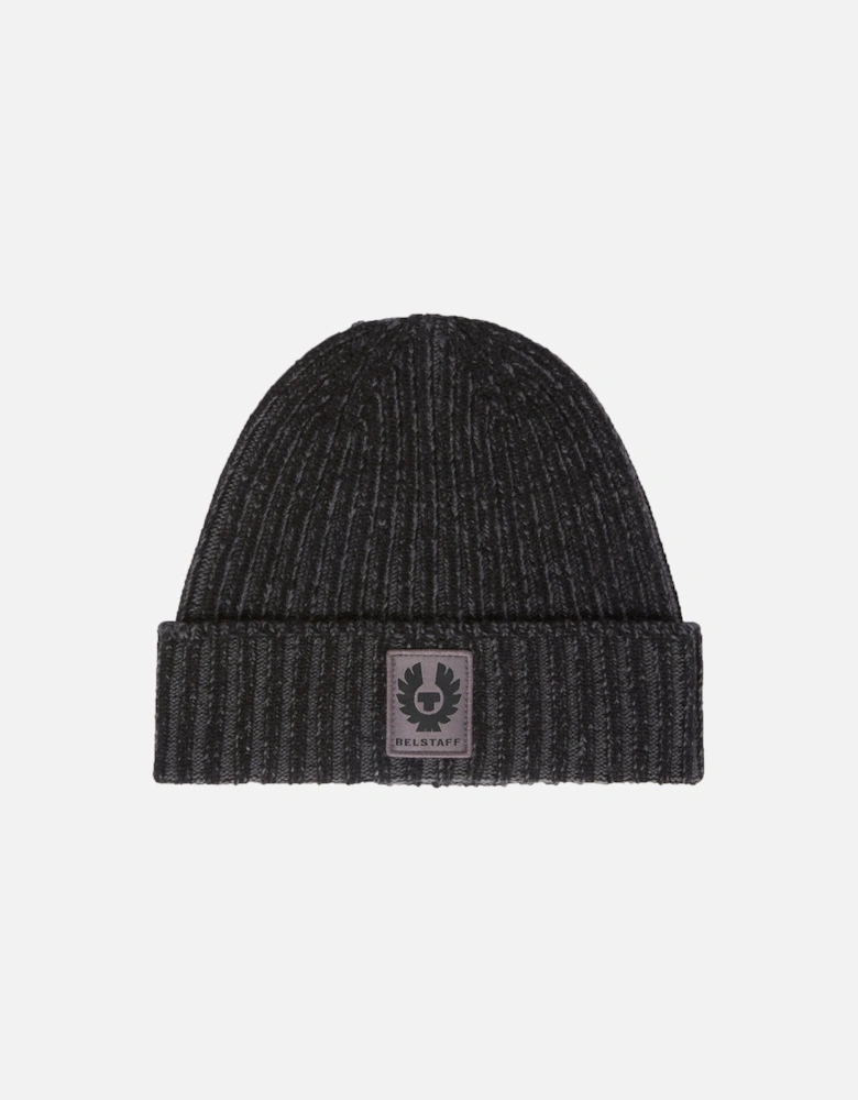 Plated Watch Hat Black/Tornado Grey