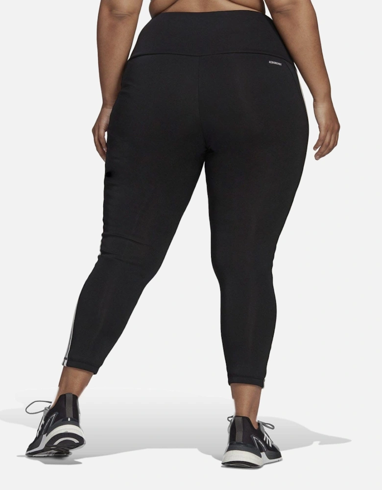 D2M High-Rise 3-Stripes 7/8 Leggings