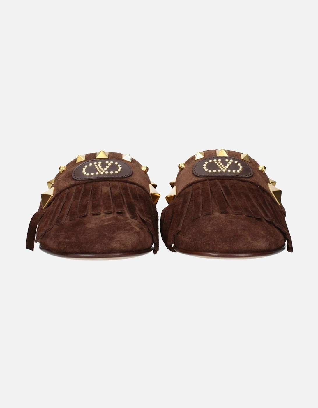 Leather Crossbody Bag with Chain Strap Women - Brown Sandals