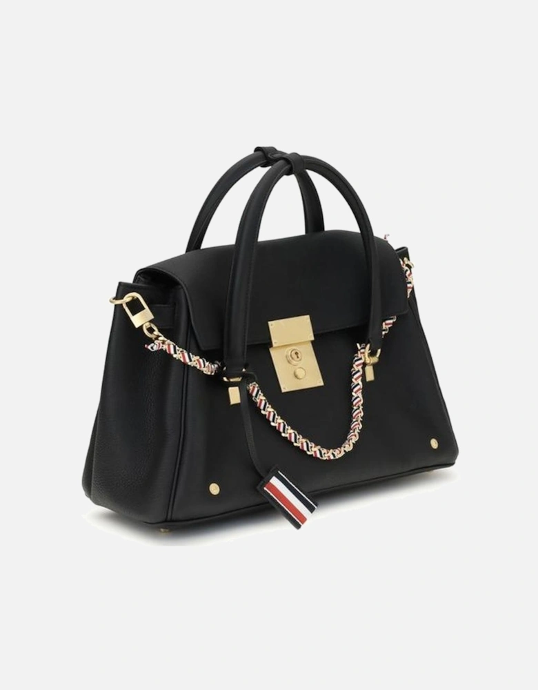 Structured Top Handle Bag Women - Black Handbags