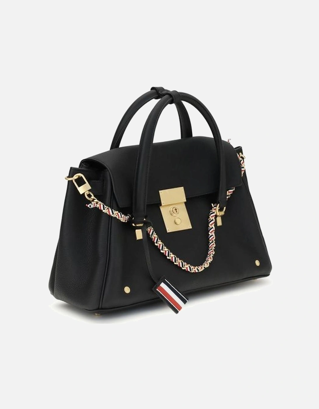 Structured Top Handle Bag Women - Black Handbags