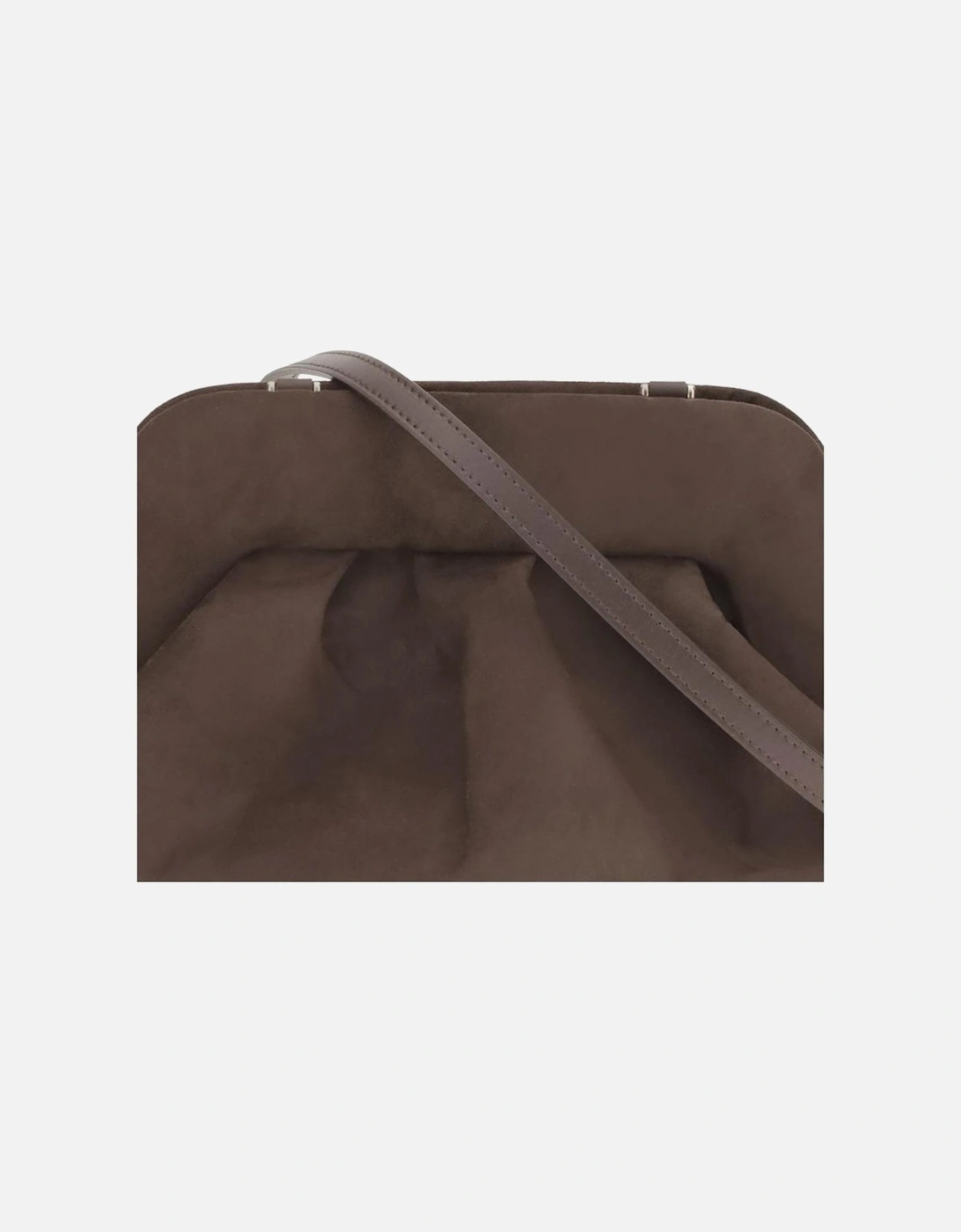 High-Top Leather Sneakers with Logo Detailing Women - Beige Clutch