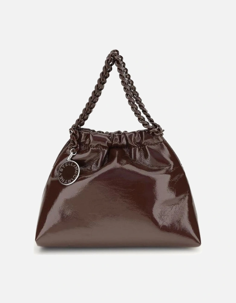 Drawstring Bucket Bag Women - Brown Shoulder Bags